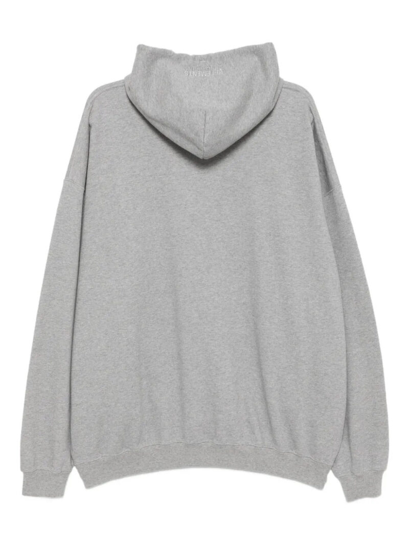 VETEMENTS  logo-embroidered hoodie