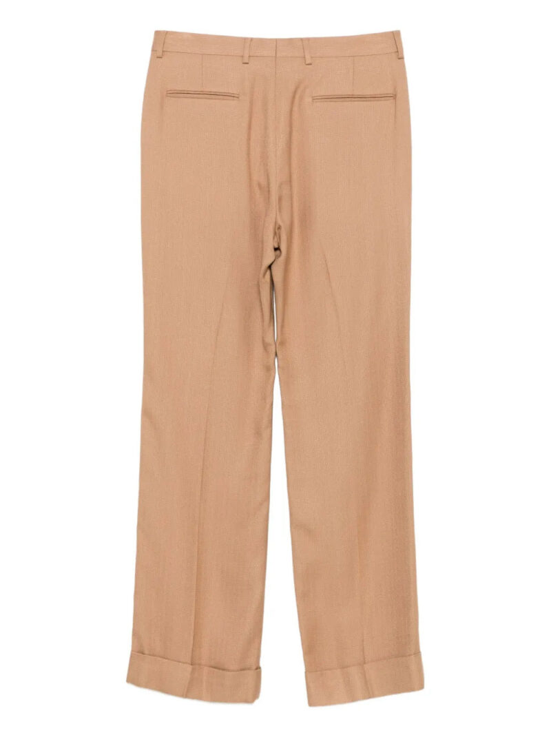 Valentino Garavani cuffed-hem tailored trousers