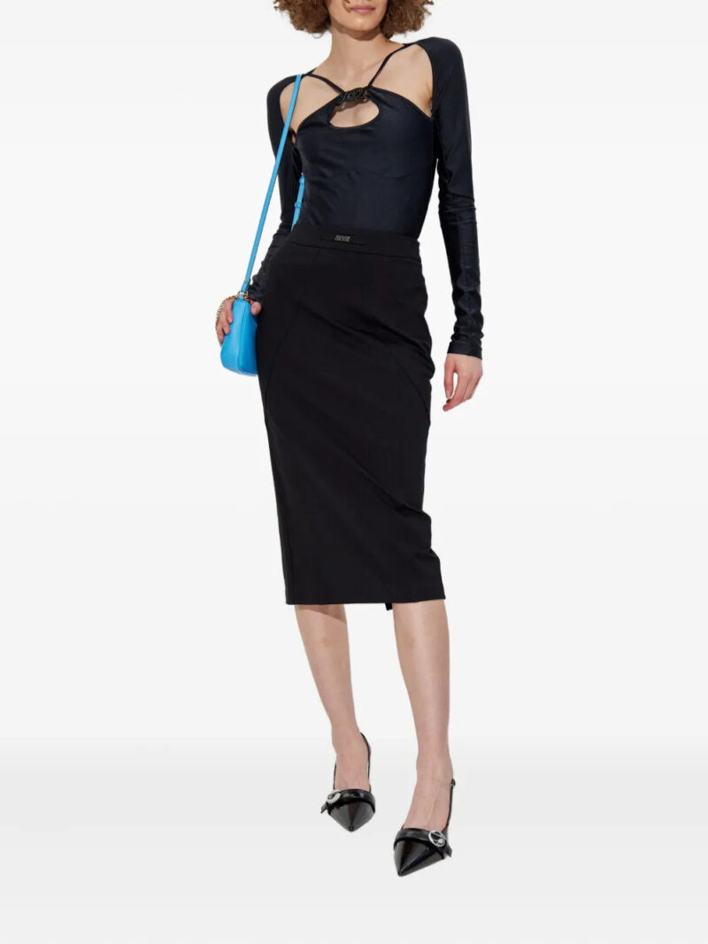 Versace Jeans Couture  waistband-detail pencil skirt