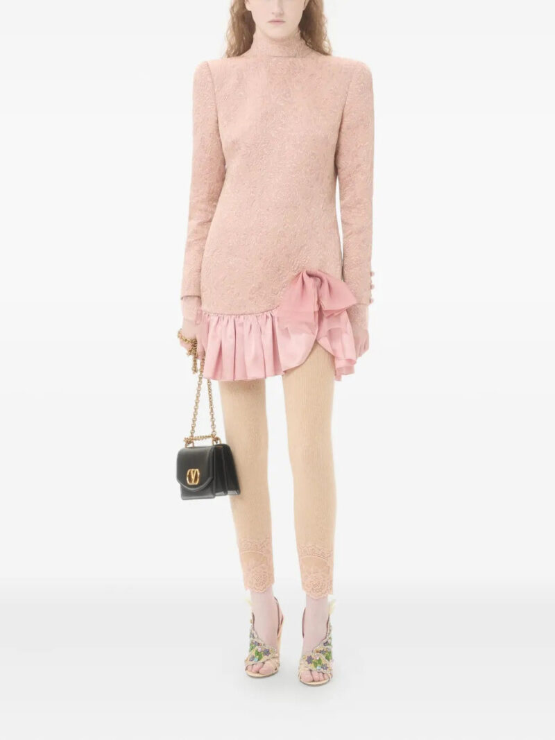 Valentino Garavani bow ruffled dress