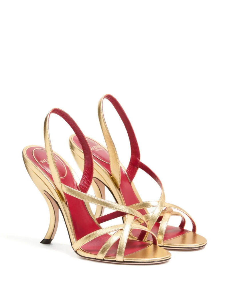 Valentino Garavani  105mm Fetishique cross-strap sandals
