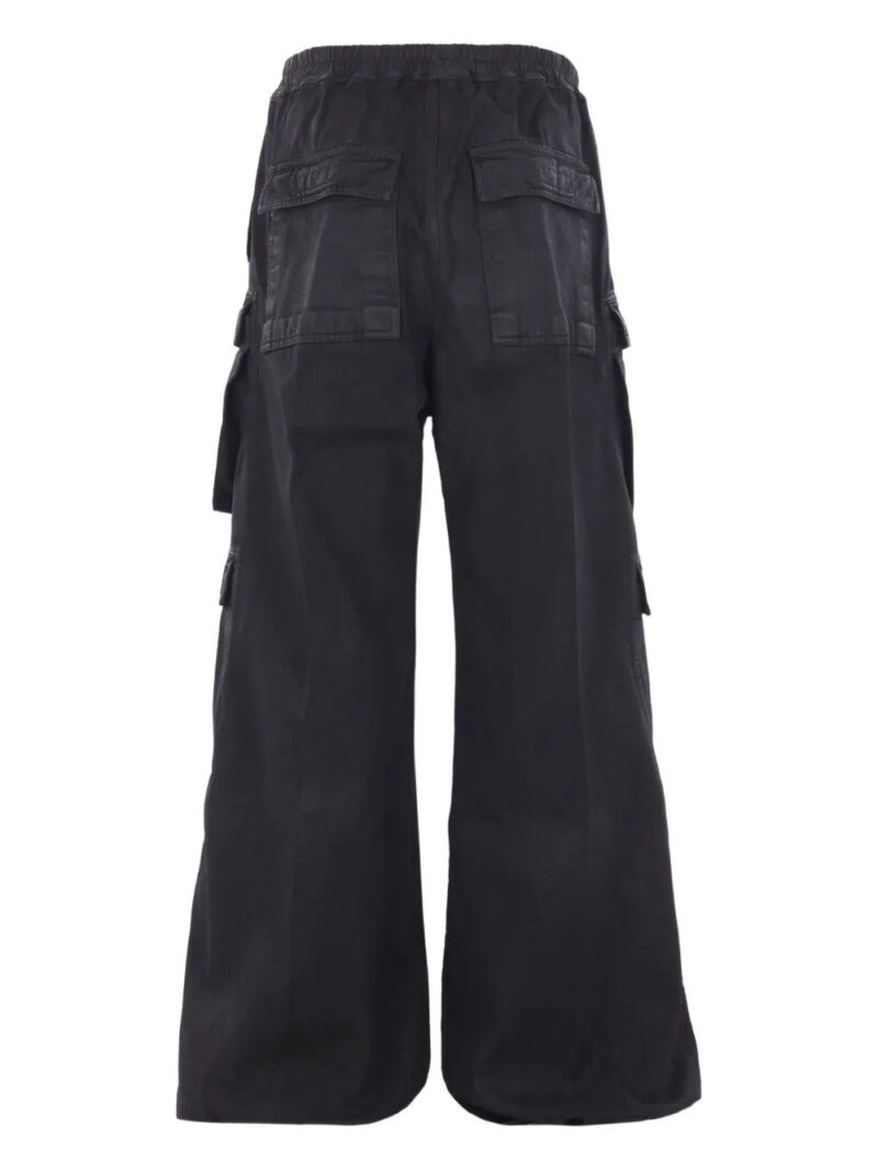 Rick Owens DRKSHDW drawstring wide-leg cargo trousers