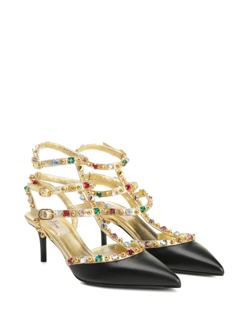 Valentino Garavani embellished T-bar sandals
