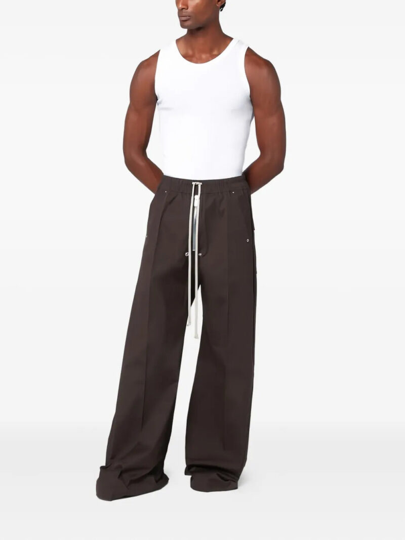 Rick Owens  studd-embellishment drawstring trousers