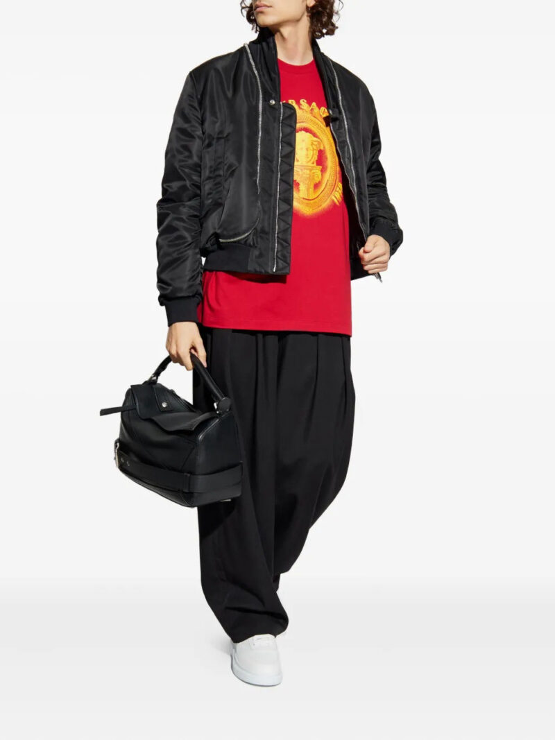 Versace  medusa-embellished T-shirt