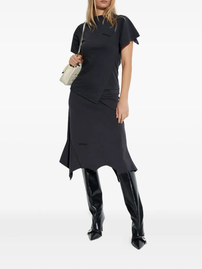 VETEMENTS  asymmetrical-hemline midi skirt
