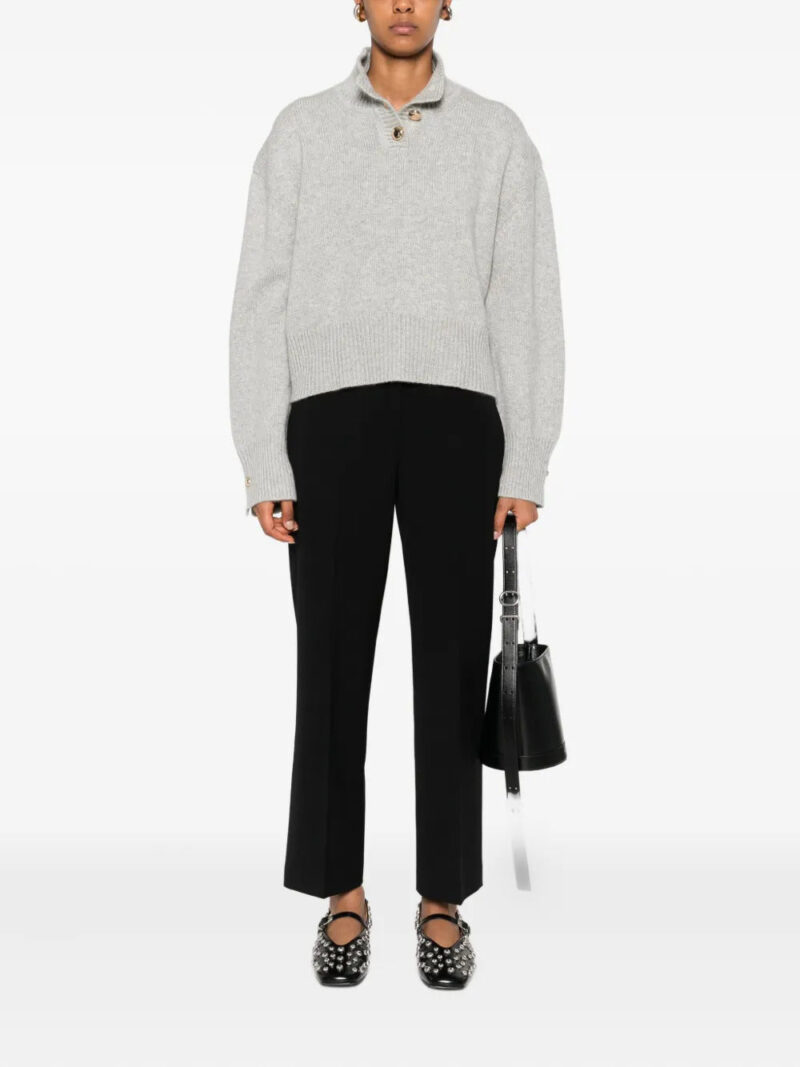 Via Masini 80 button-fastening trousers