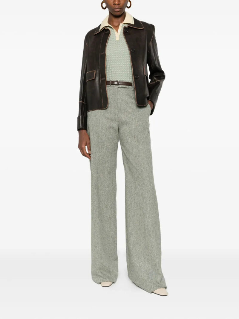 Valentino Garavani  pressed crease trousers