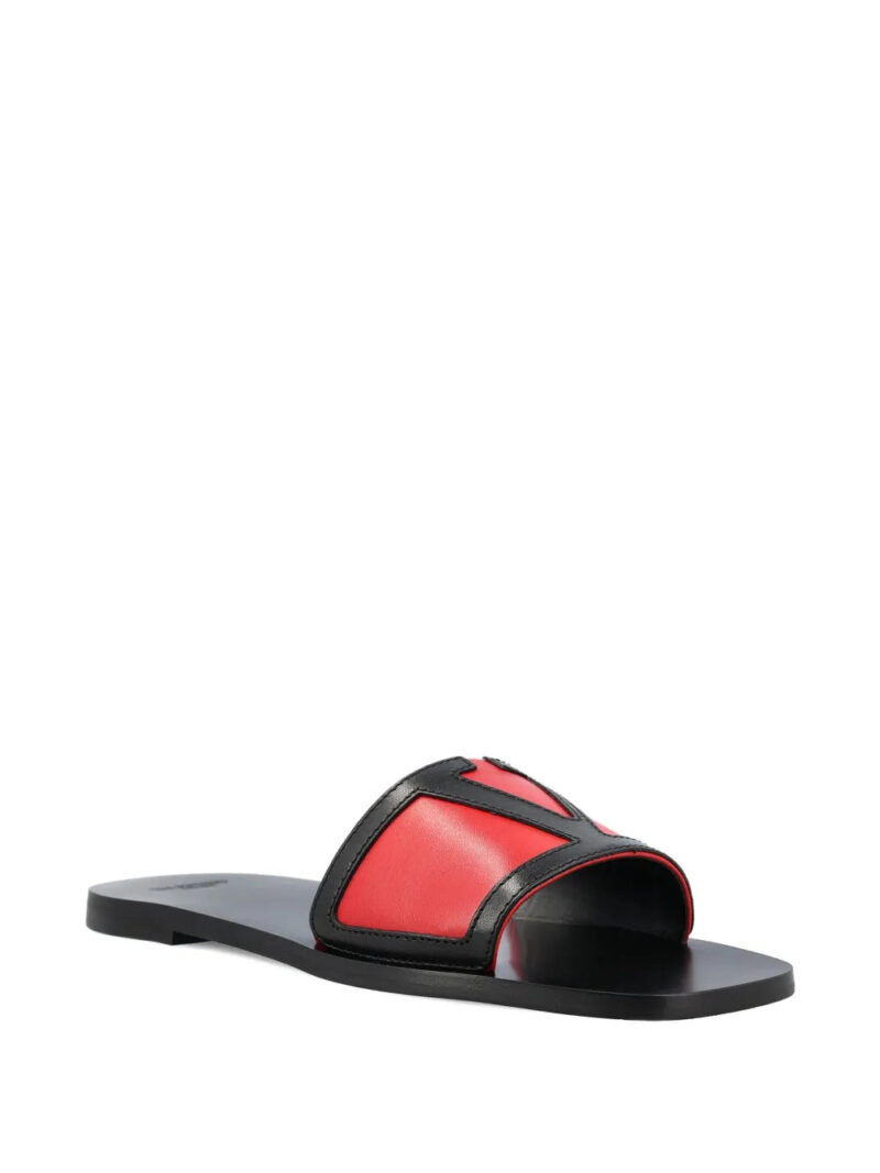 Valentino Garavani  Viva Superstar VLogo leather sandals