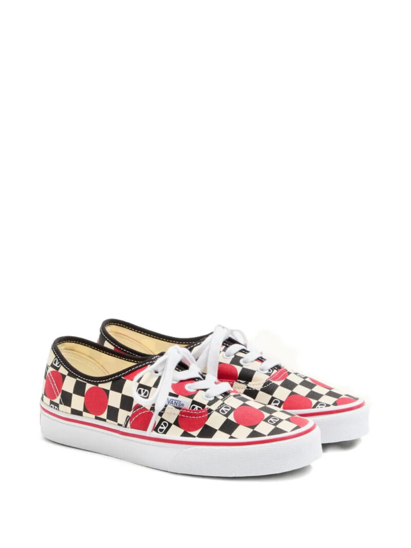 Valentino Garavani  x Vans VLogo Checkerboard-print sneakers