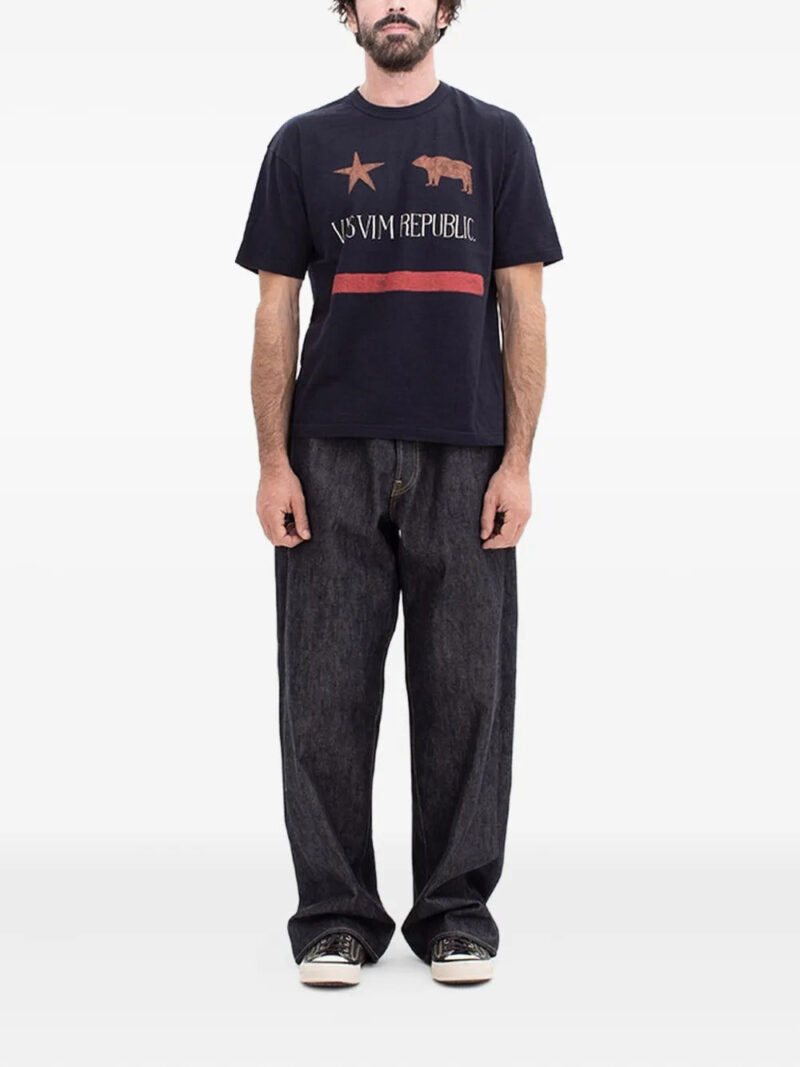 visvim  star-bear republic t-shirt