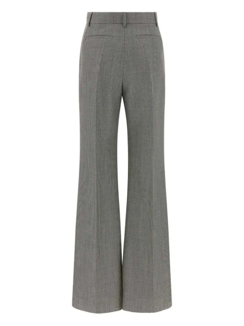 Valentino Garavani  houndstooth stretched trousers
