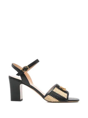 Valentino Garavani  VLogo raffia sandals