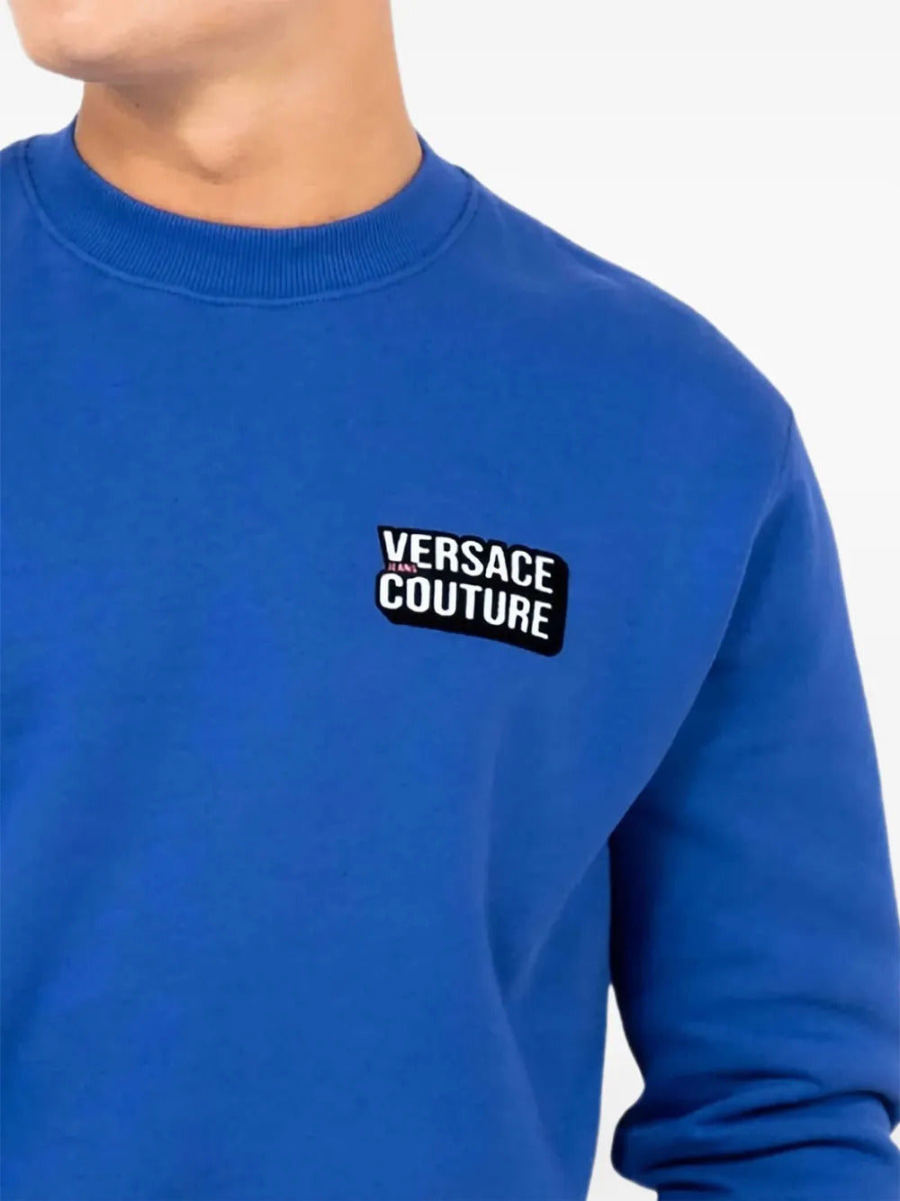 Versace Jeans Couture logo-patch sweatshirt - Image 2