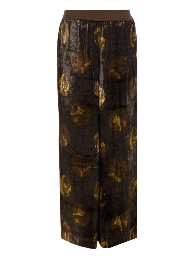 Uma Wang  elasticated printed trousers