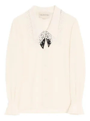 Valentino Garavani  crepe de chine shirt
