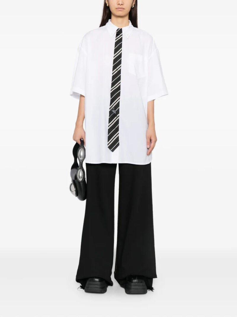 VETEMENTS tie short-sleeve shirt