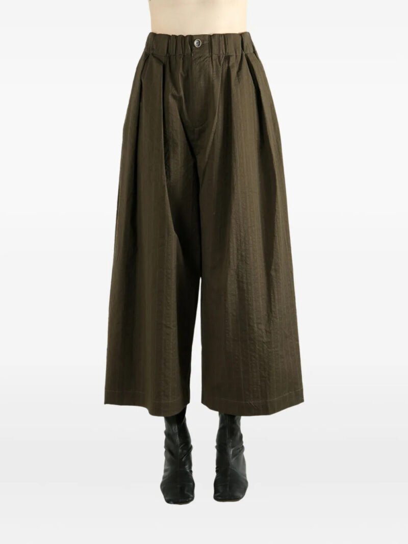 Uma Wang  pleated cropped trousers