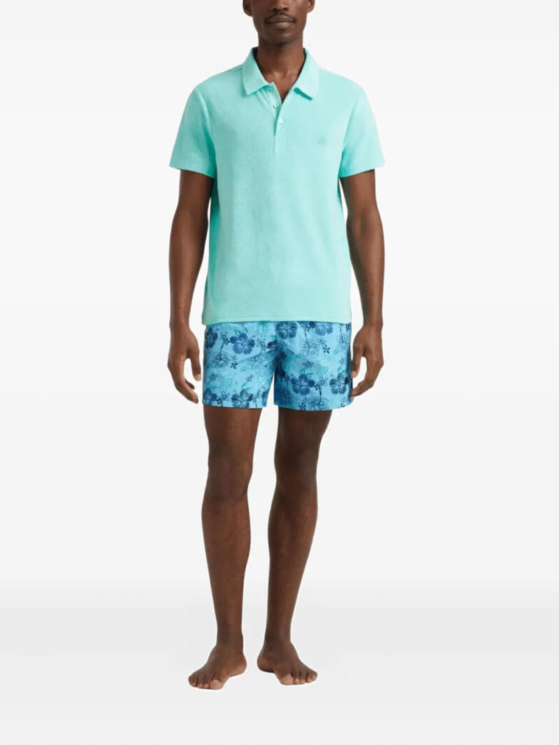 Vilebrequin turtle-embroidered polo shirt