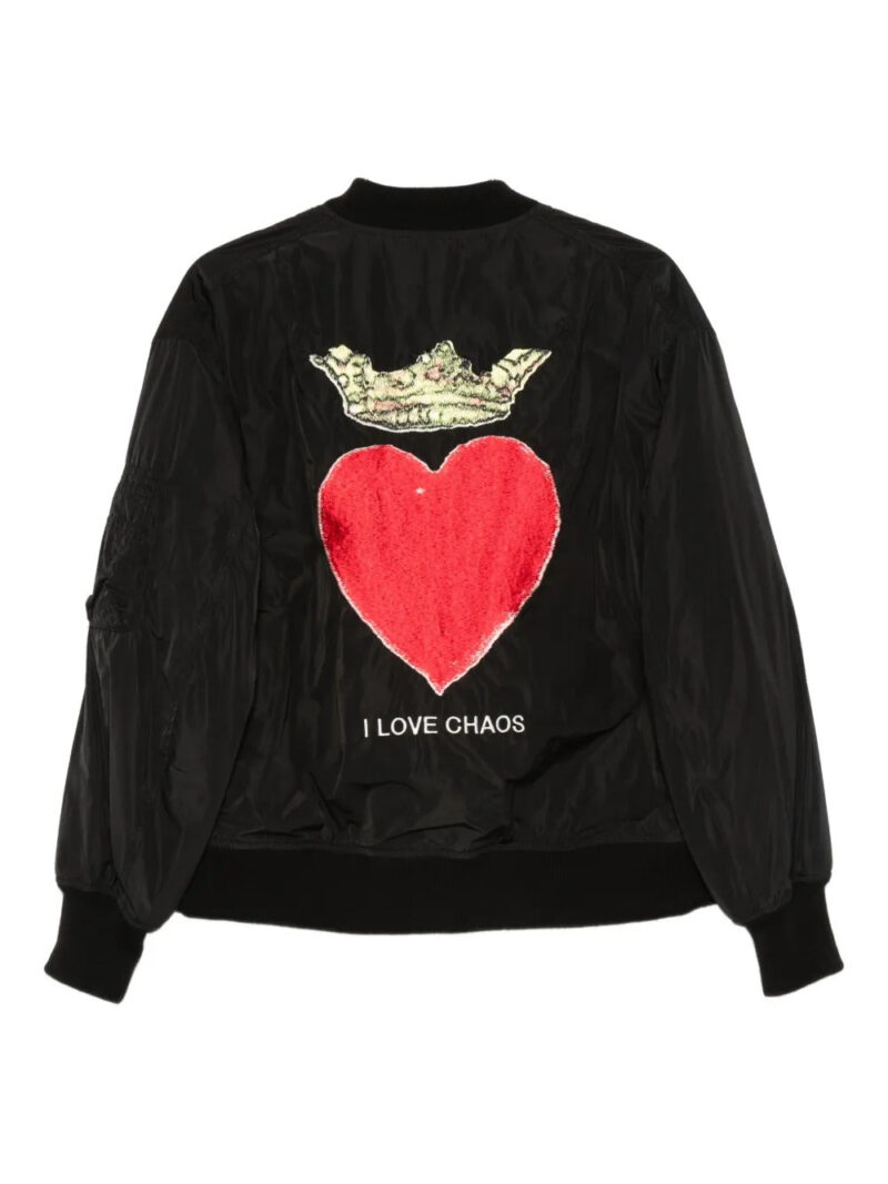Undercover  embroidered-motif bomber jacket