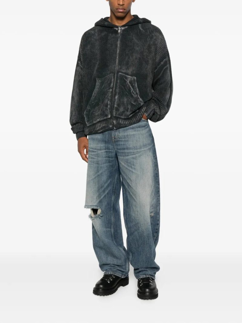 RETERNITY zip-up hoodie