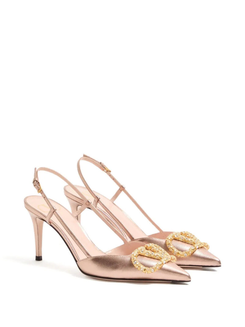 Valentino Garavani  logo Signature slingback pumps