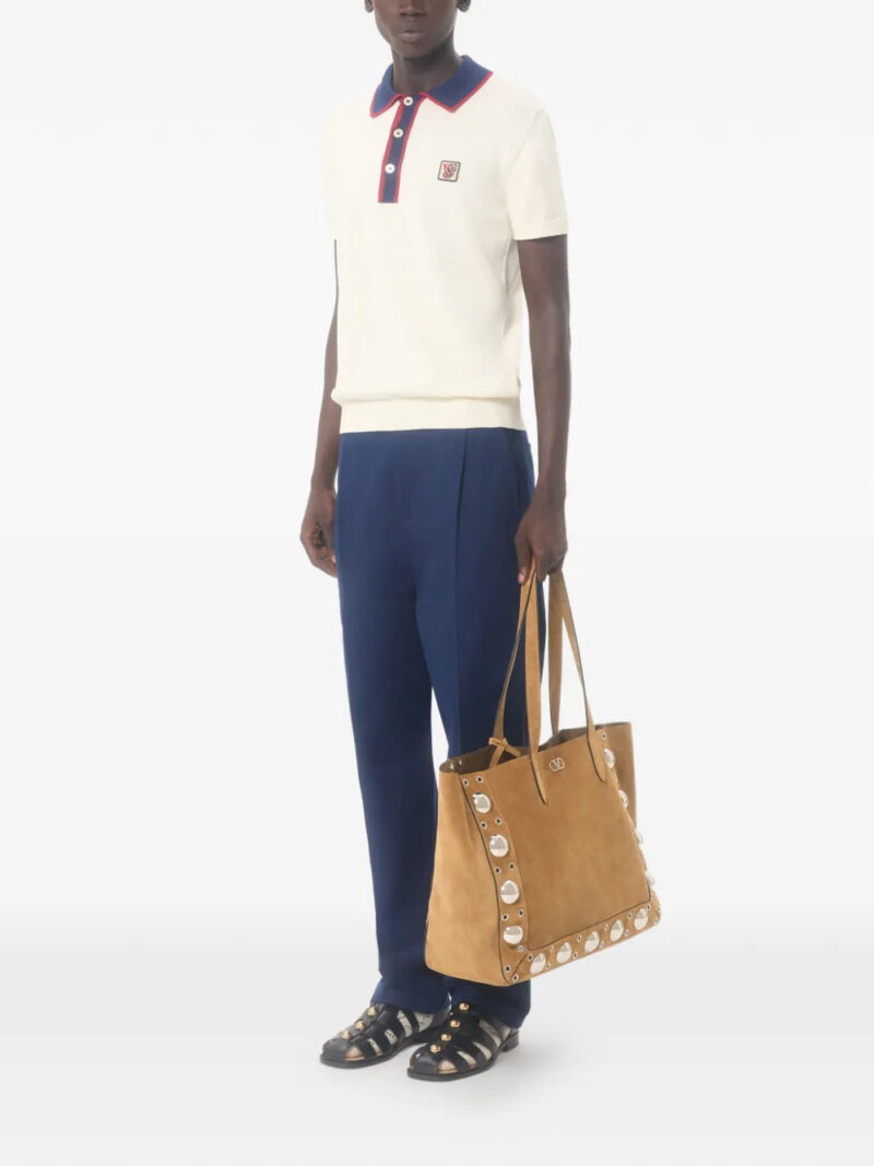 Valentino Garavani  VLogo-signature cotton trousers