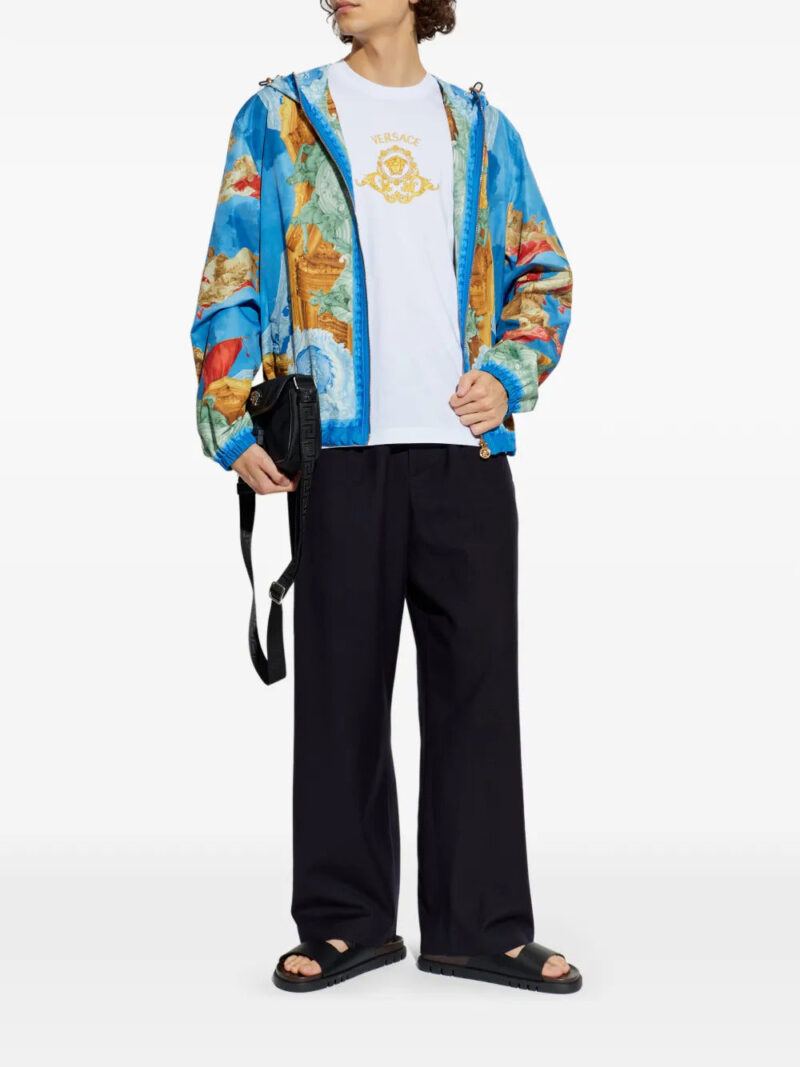 Versace  Medusa-logo zip-fastening jacket