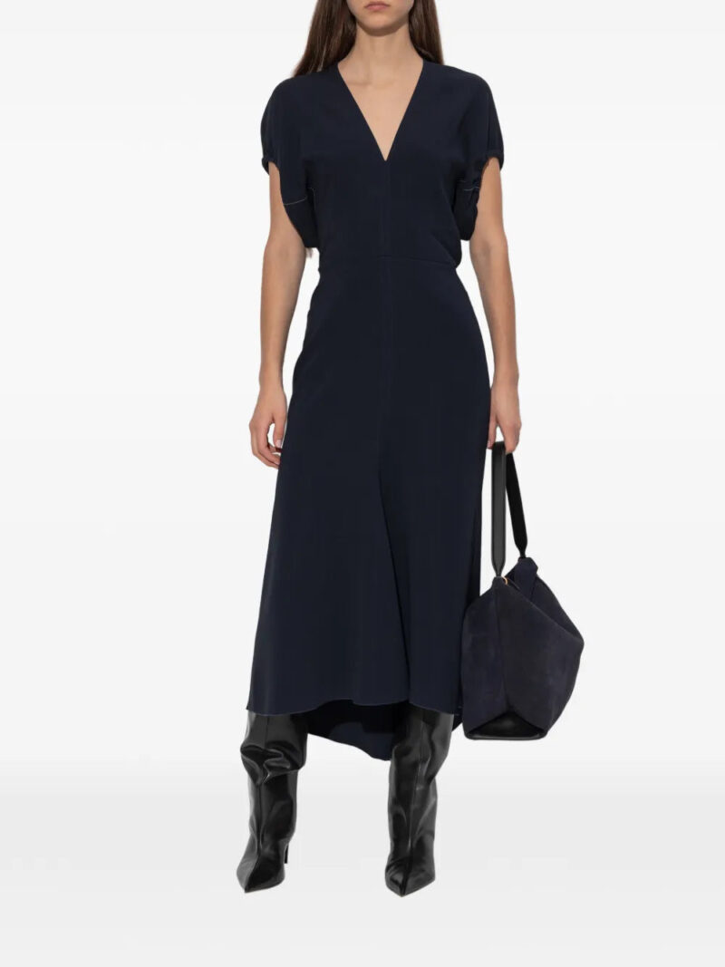Victoria Beckham  V-neck midi dress