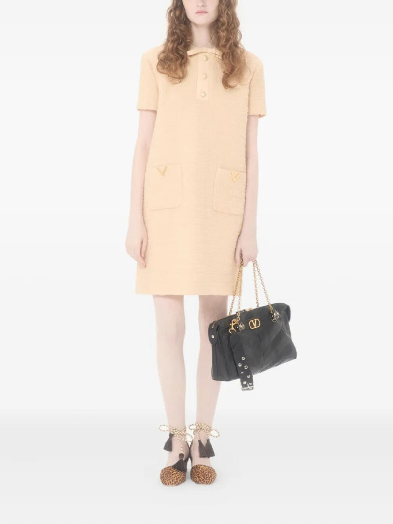 Valentino Garavani  short dress in curly wool