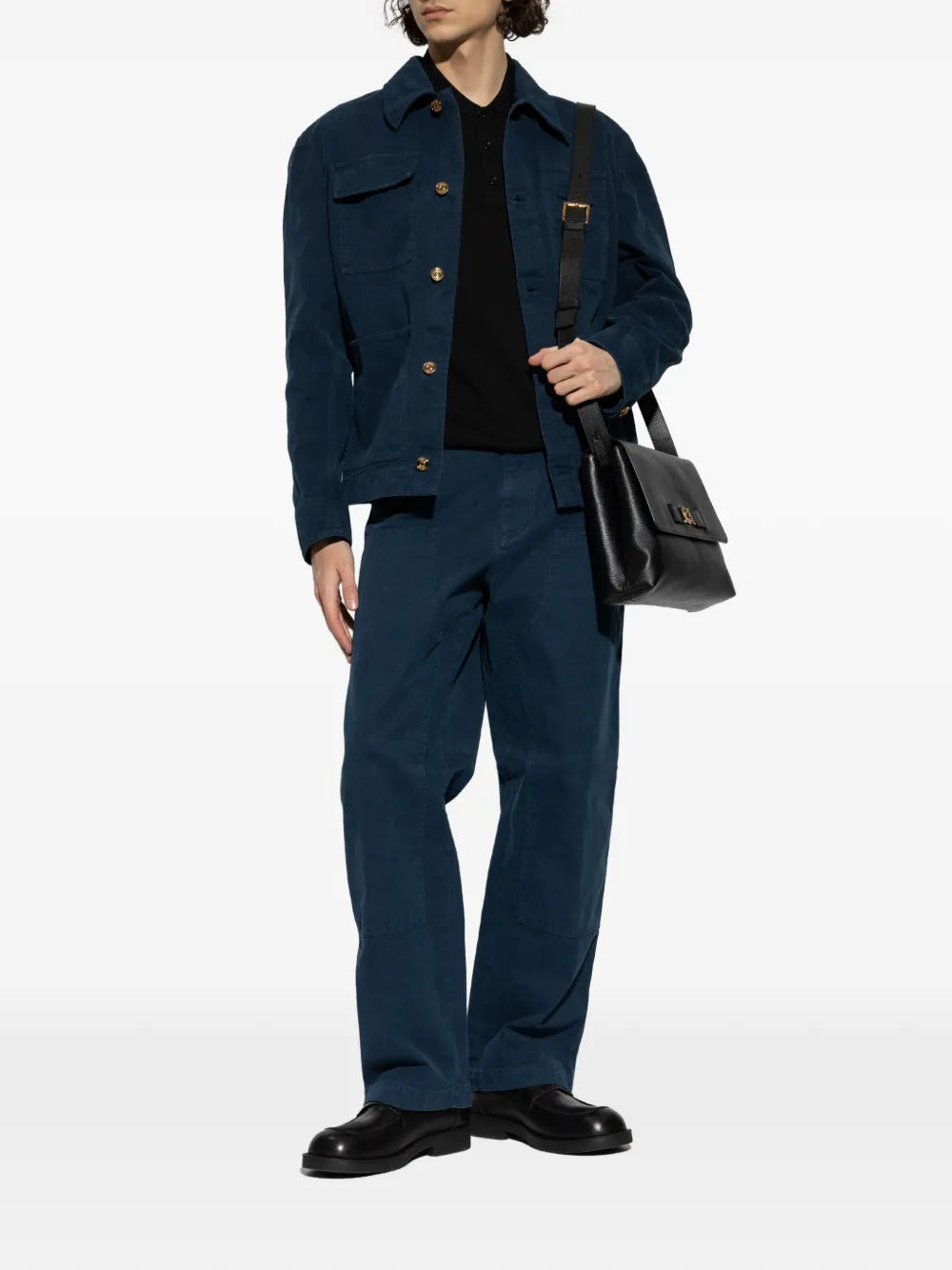 Versace panelled trousers - Image 4