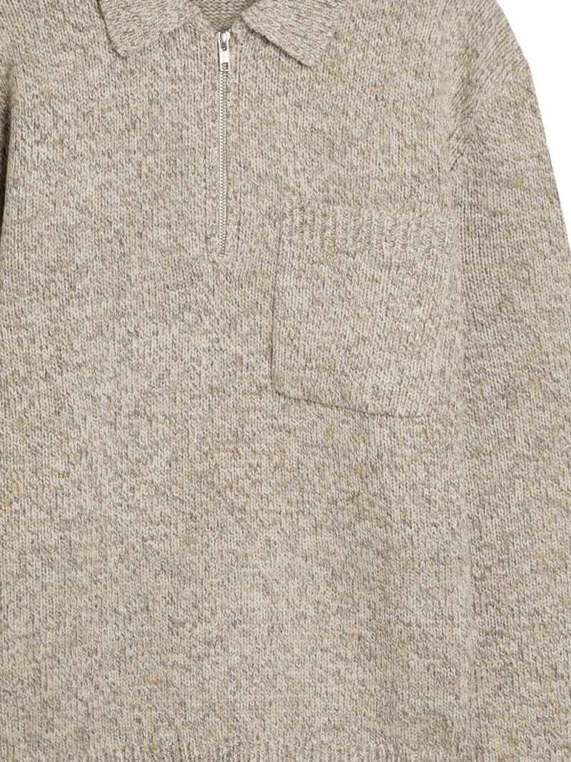 Wax London zip pocket polo shirt