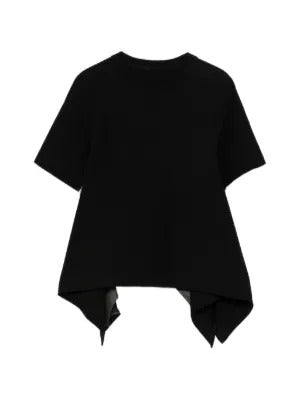 sacai  chest-pocket asymmetric T-shirt