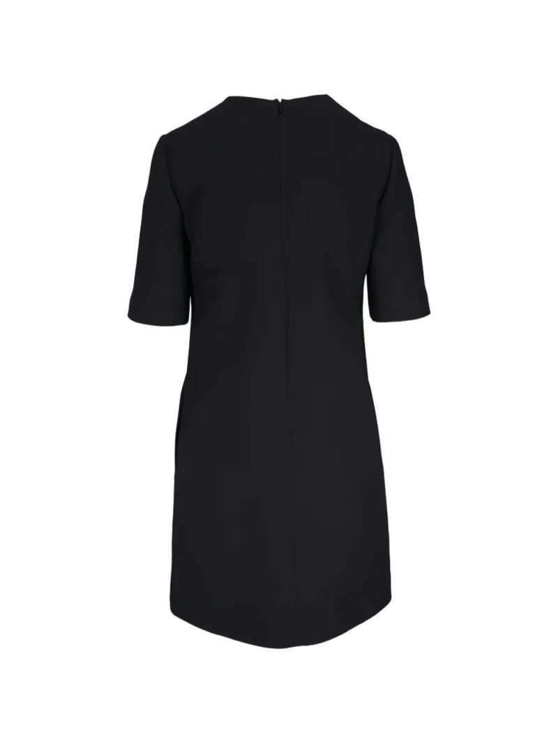 Valentino Garavani crepe V-neck mini dress