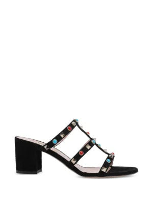 Valentino Garavani  rockstud heeled sandals