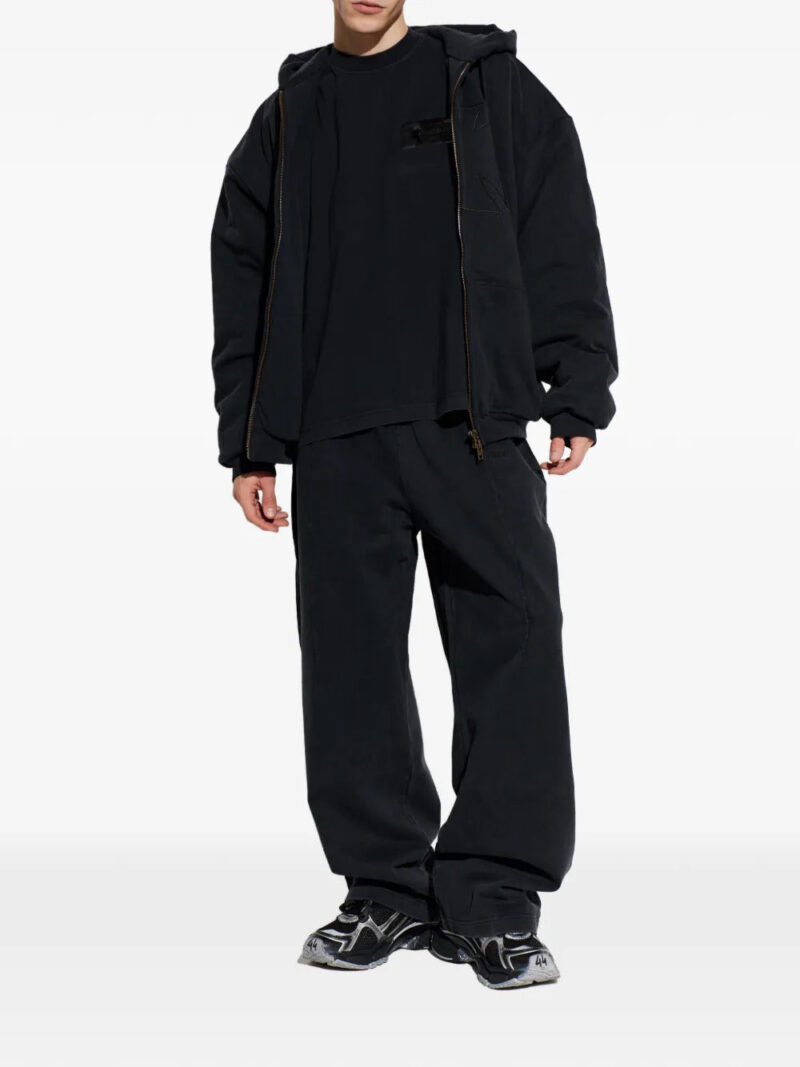 VETEMENTS  elasticated-waist wide-leg track pants