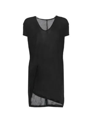 Rick Owens  Temple Hiked T V-neck T-shirt