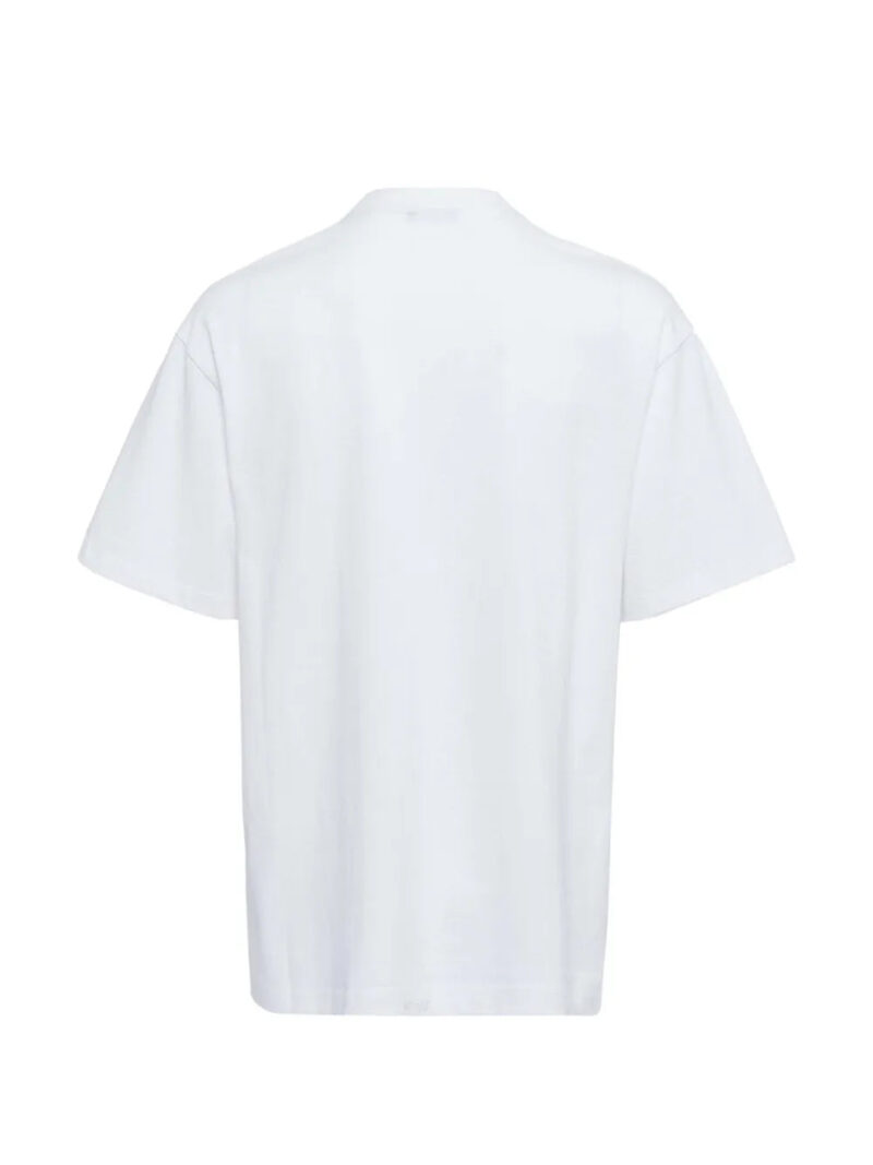We11done  logo-detail ribbon T-shirt