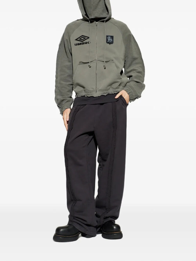 UMBRO logo-embroidery sweatshirt