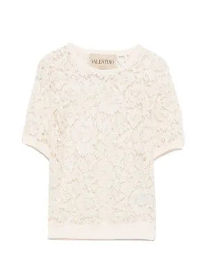 Valentino Garavani  lace knitwear