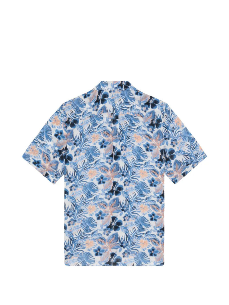 Vilebrequin floral-print short-sleeve shirt