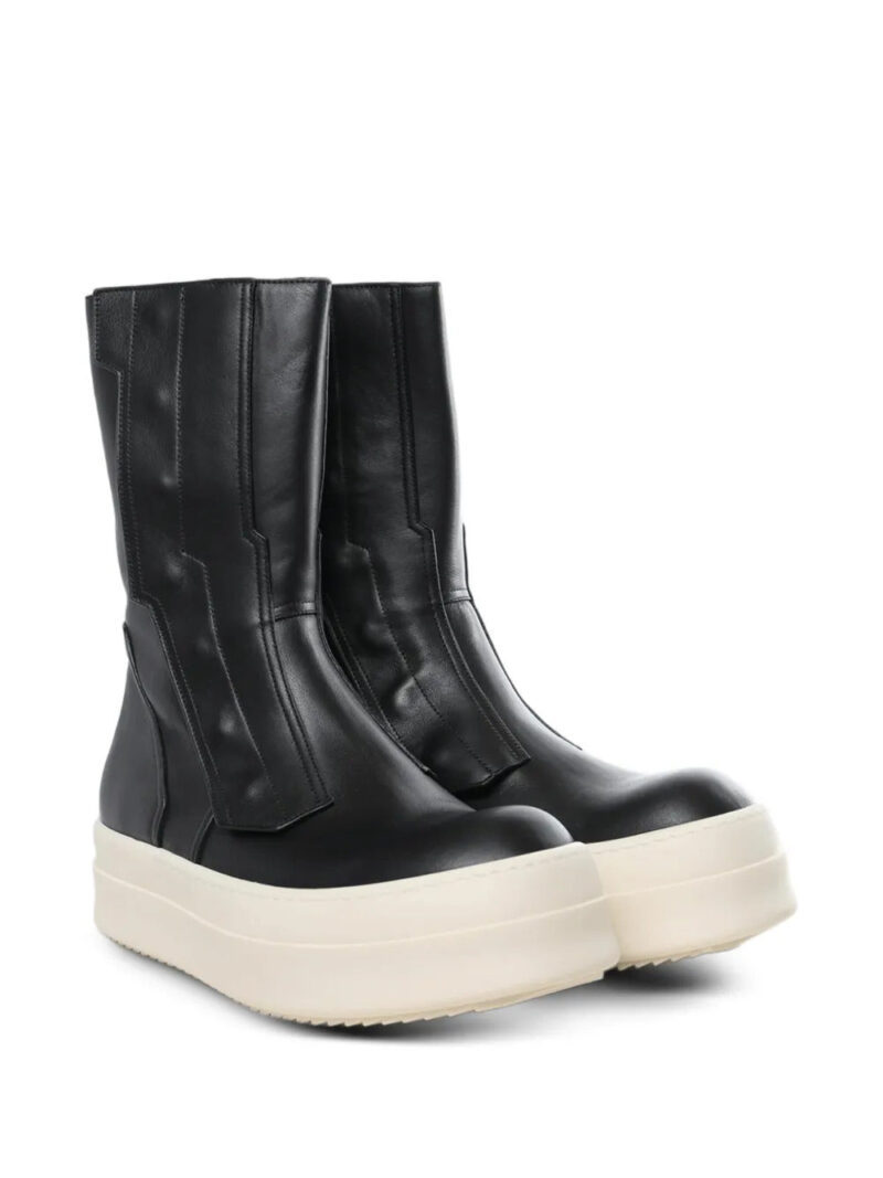 Rick Owens  platform zip sneakers