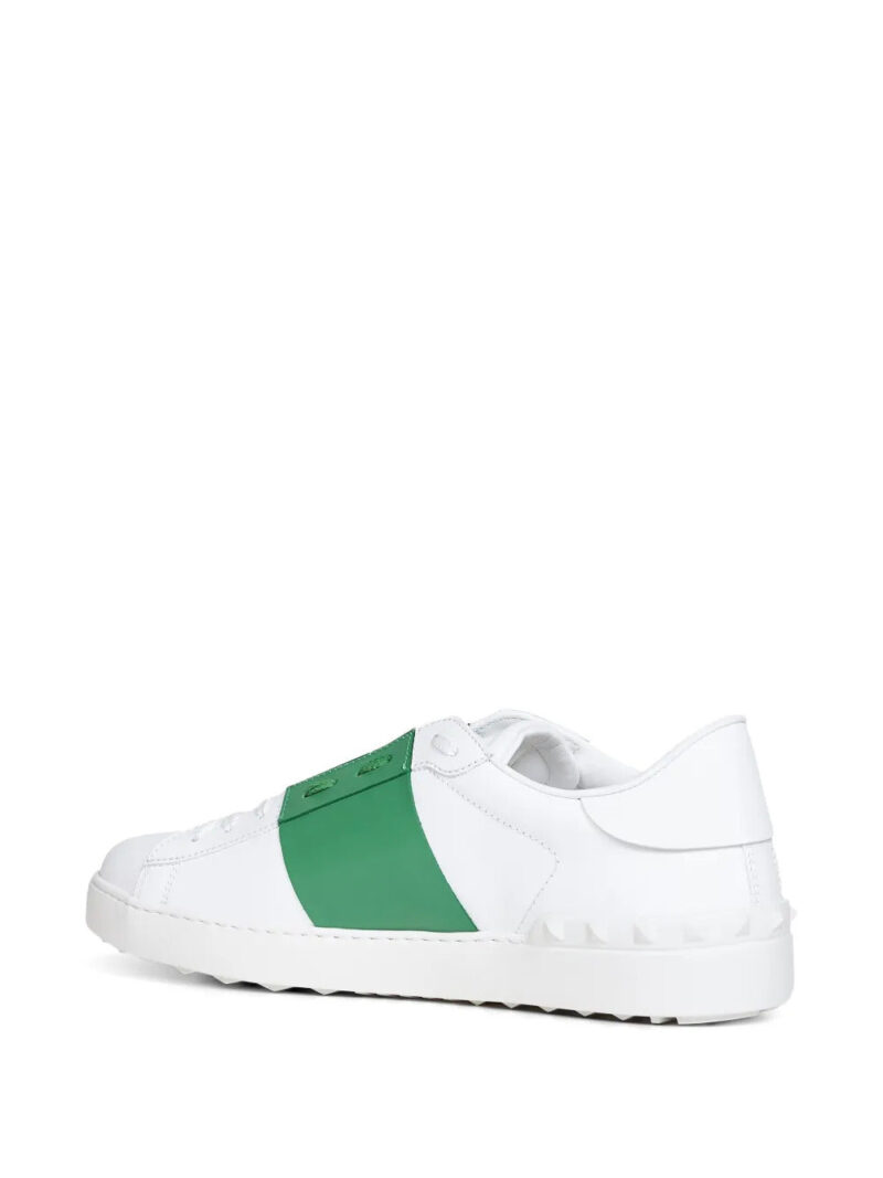 Valentino Garavani  Open leather sneakers