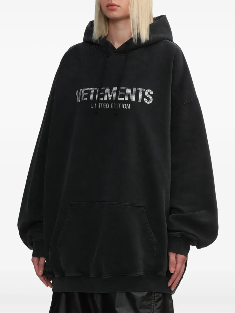 VETEMENTS logo-embellished hoodie