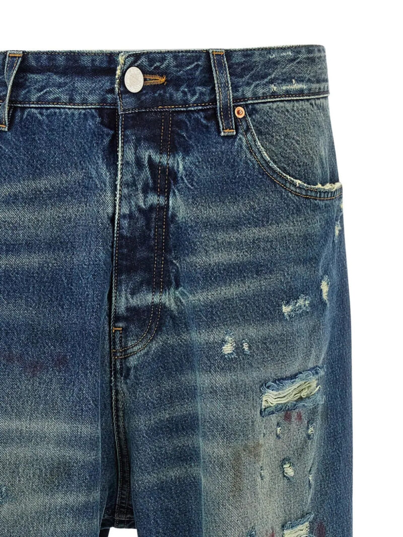 VETEMENTS cotton baggy jeans