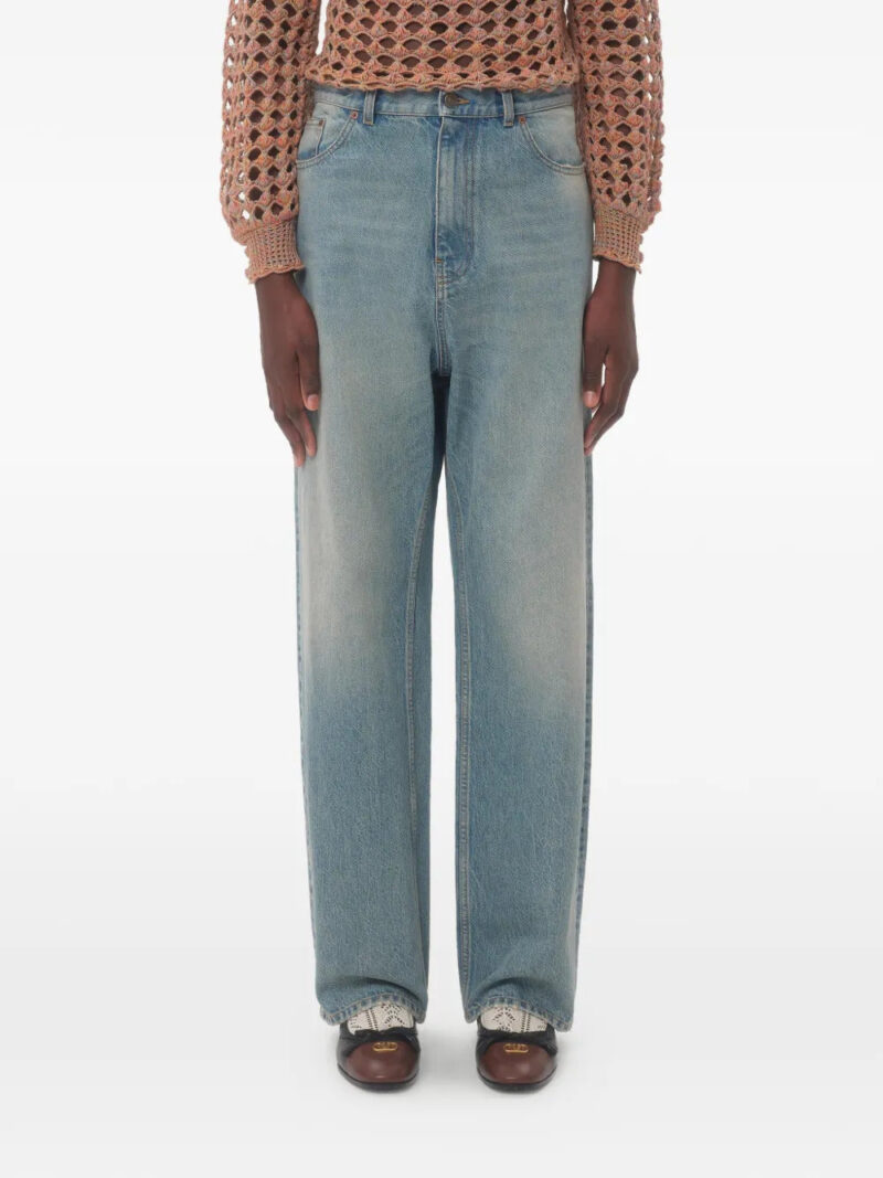 Valentino Garavani belt-loops jeans