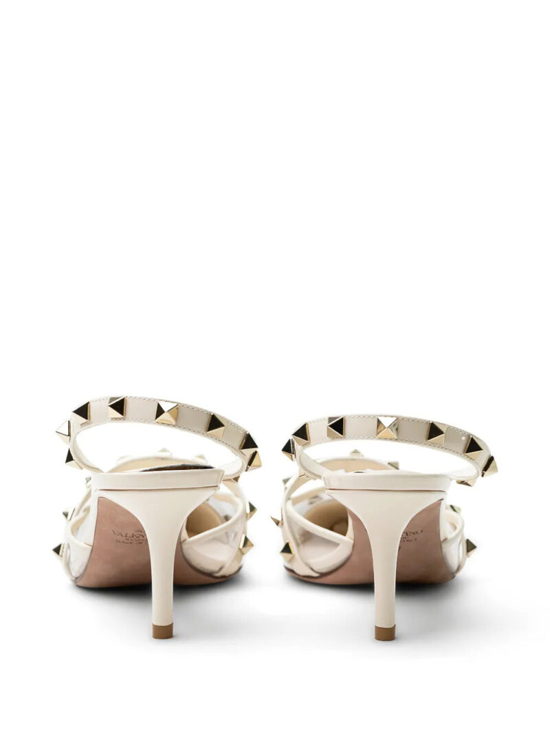 Valentino Garavani  studded-embellishment sling-back pumps