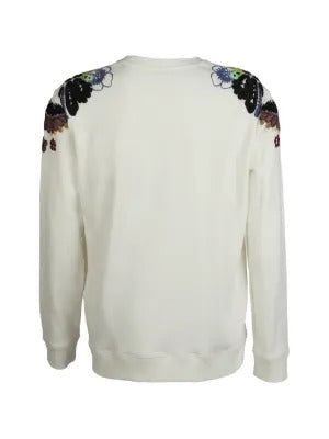 Valentino Garavani  floral-embellished sweatshirt