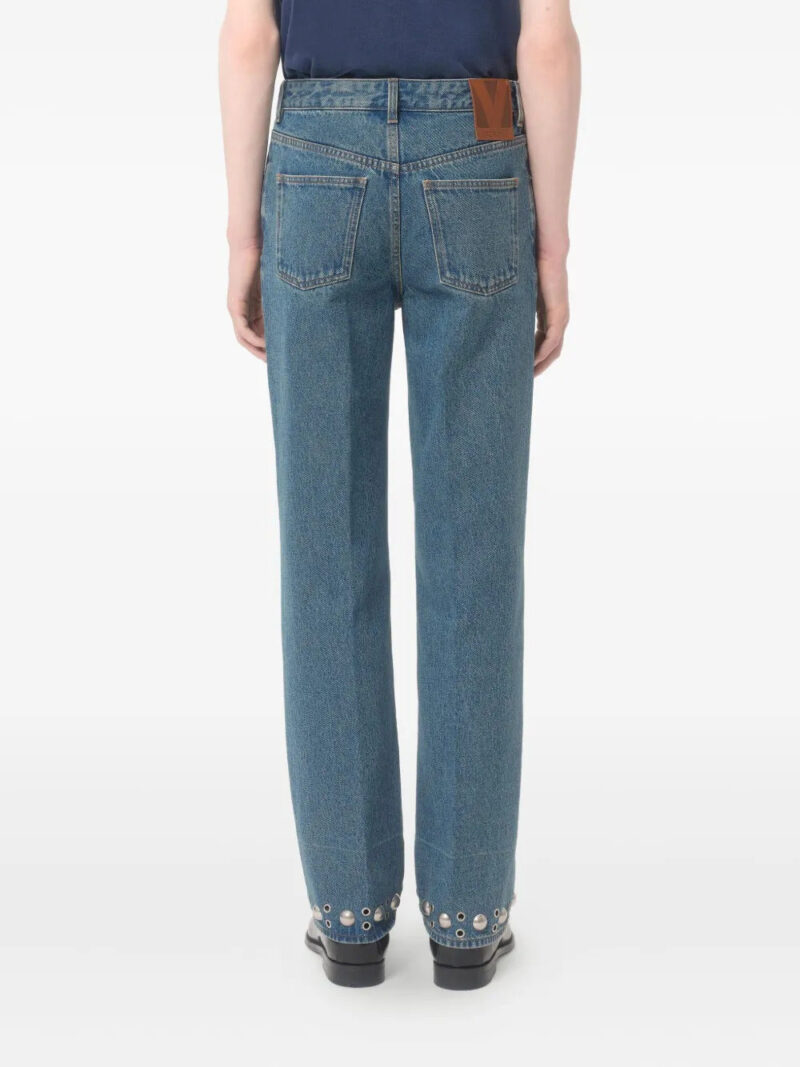 Valentino Garavani cabochon-detail jeans