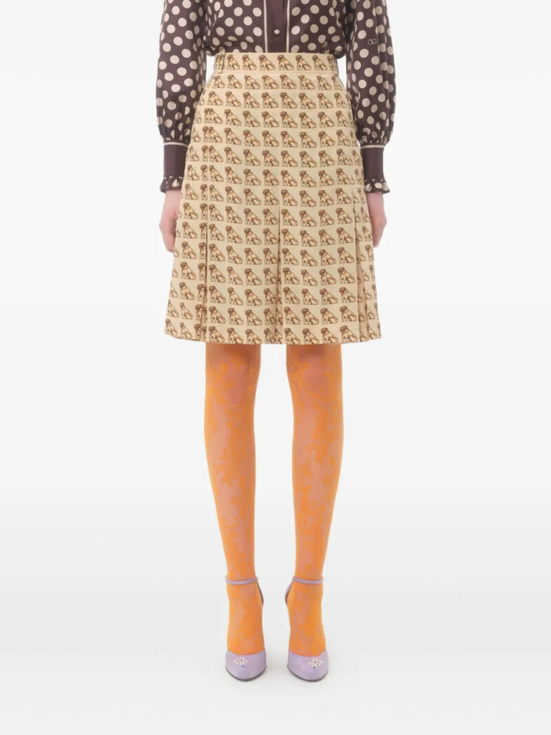 Valentino Garavani  Petit Charles-print mini skirt